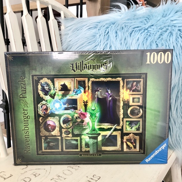 Disney, Villainous, Ravensburger Puzzle, Maleficent, 1000 Pieces, NWT, Sealed - Picture 1 of 6